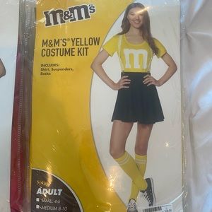 Brand New M&M Pink and Yellow Costumes